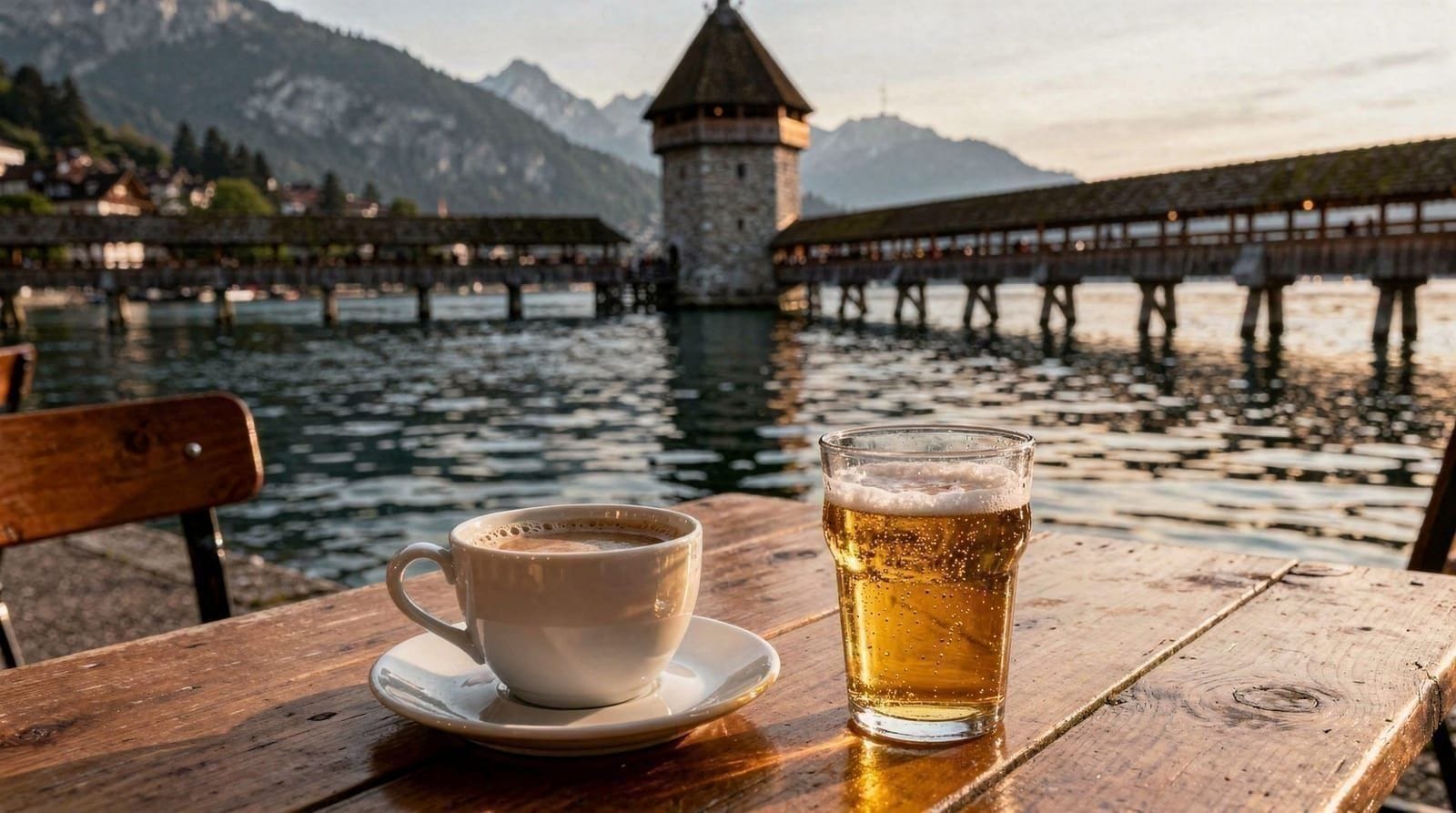 De echte prijs van een koffie in Luzern