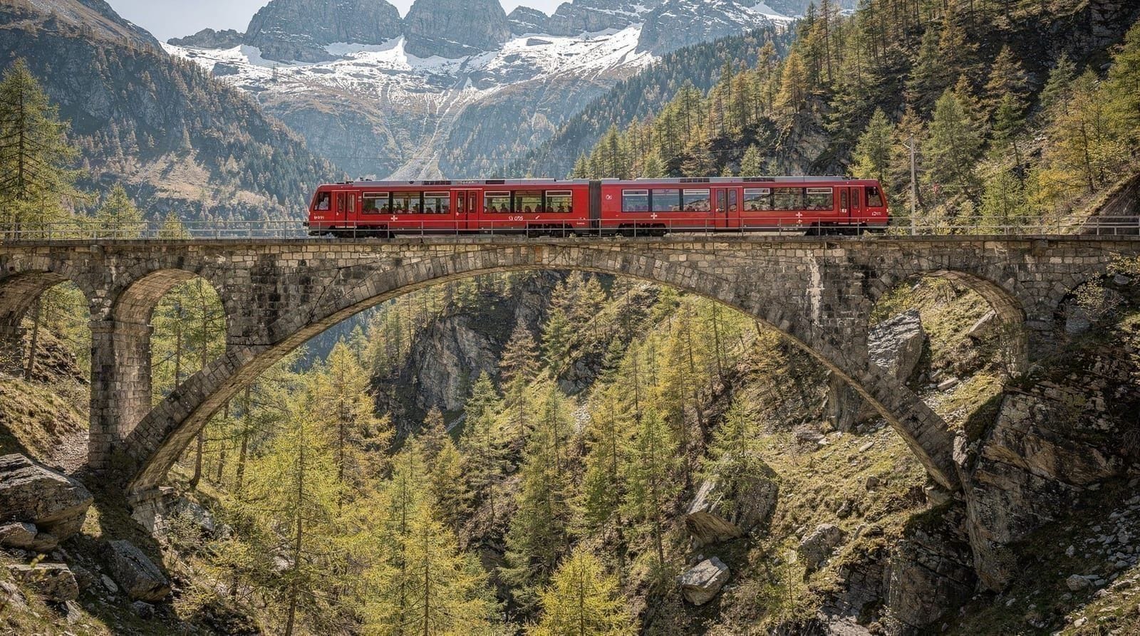 Panoramische treinen