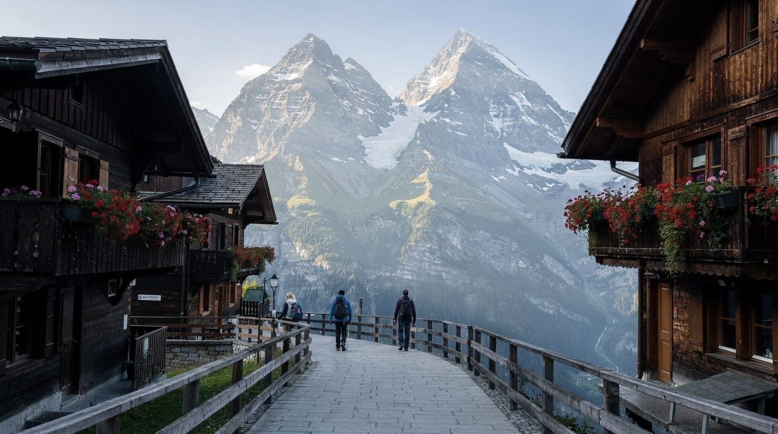 Mürren en het Schilthorn: het klifdorp en het Bond-terras