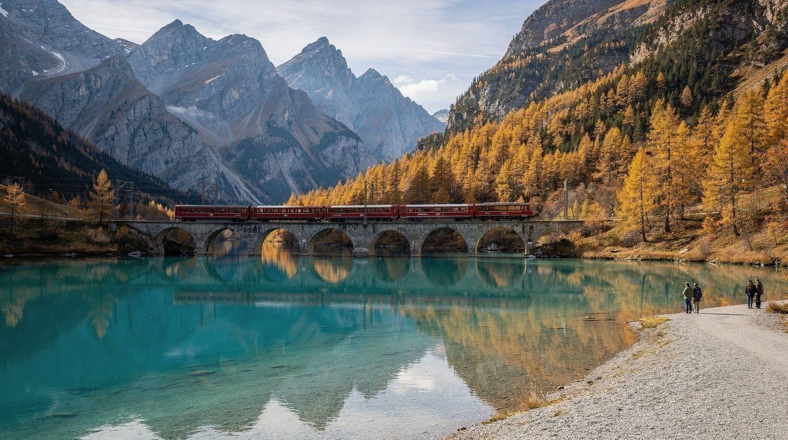 St. Moritz en het Engadin: meren, gletsjers en de Berninalijn
