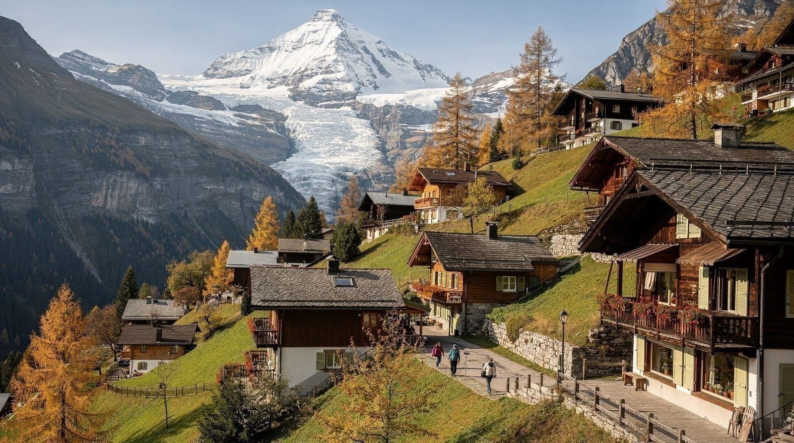 Wengen: het autovrije dorp boven Lauterbrunnen