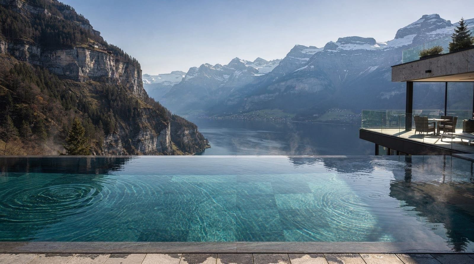 Bürgenstock en alpine spa's boven het Vierwoudstrekenmeer