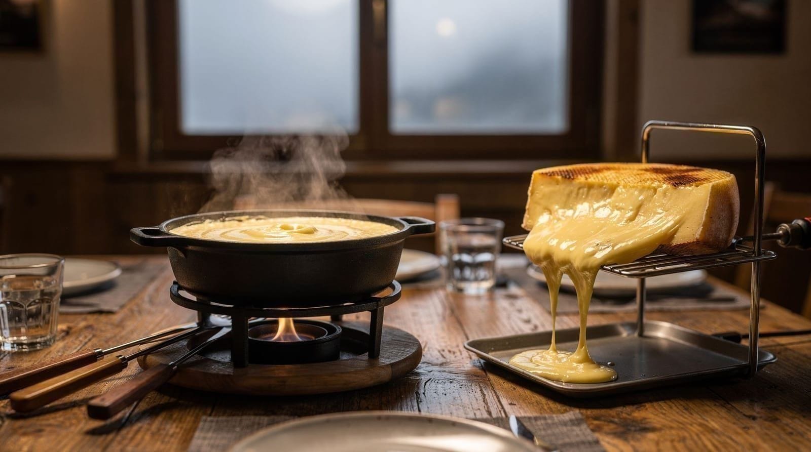 Fondue en raclette in Luzern