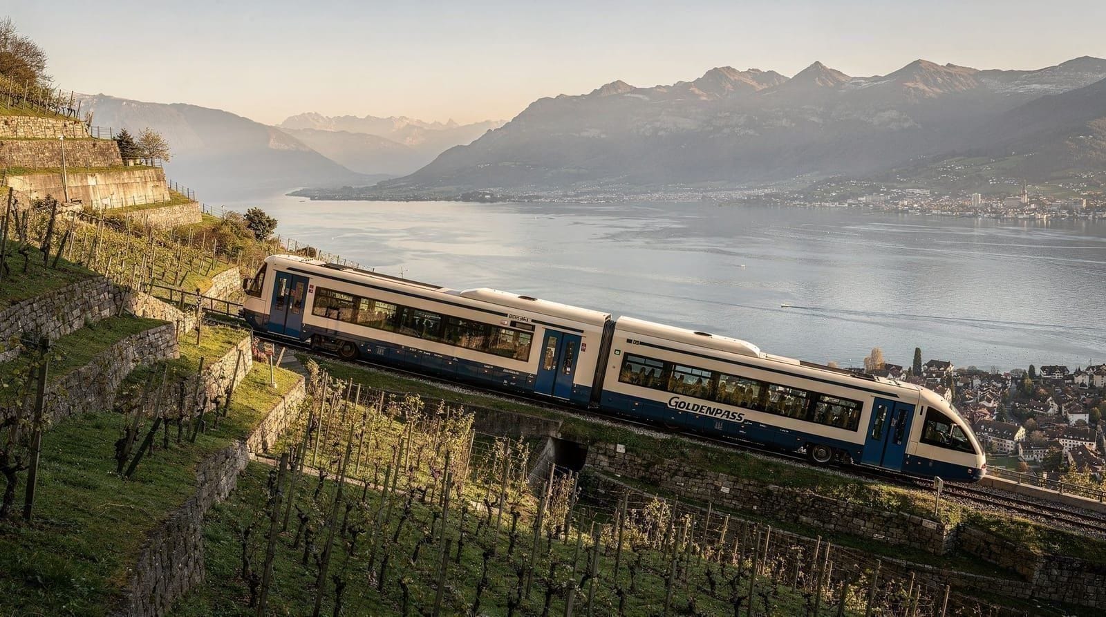 De GoldenPass-lijn: van Luzern naar Montreux met de panoramatrein