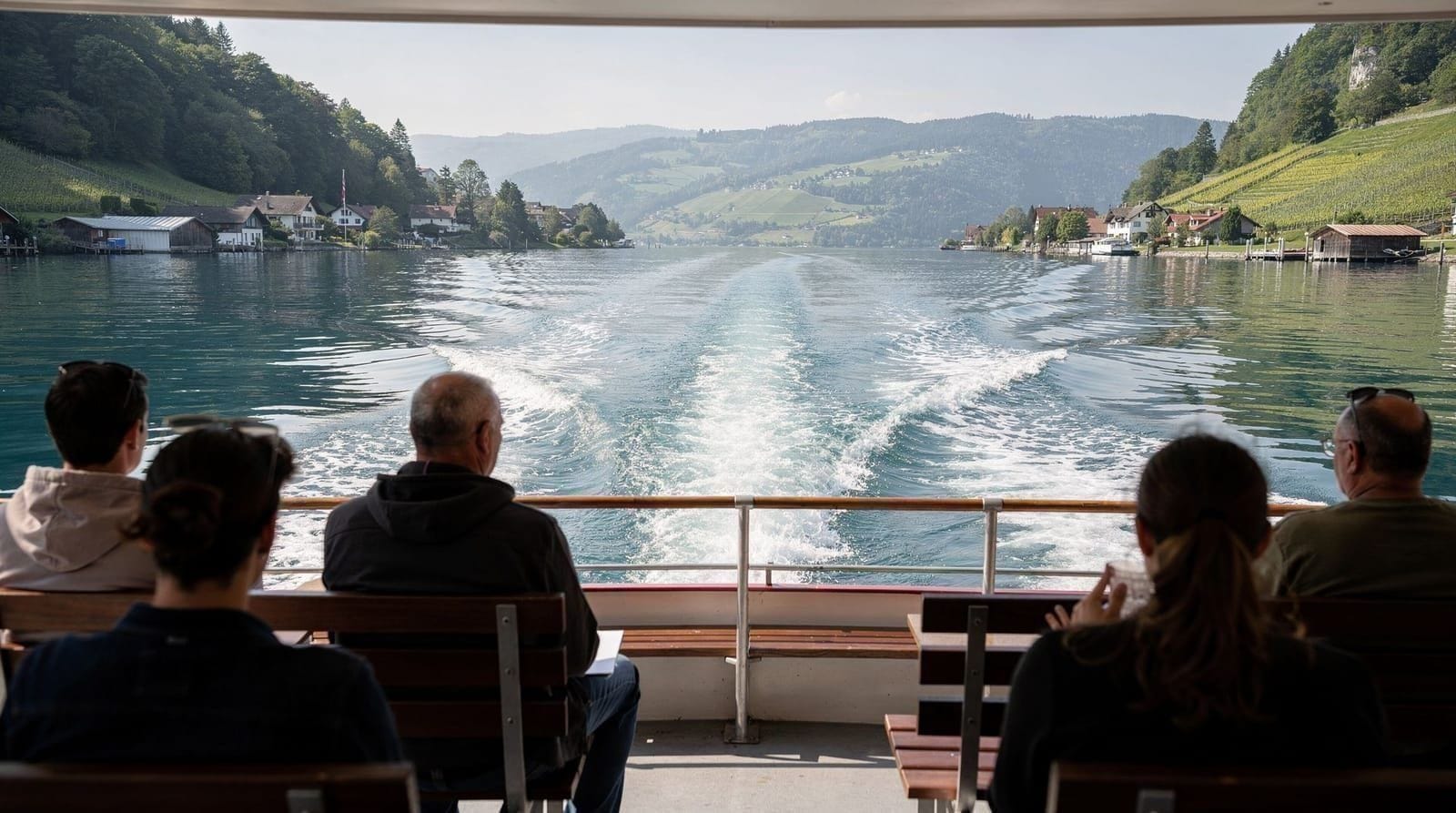Bootuitjes op het Meer van Zürich: de korte lus of de tocht naar Rapperswil