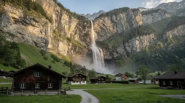 Lauterbrunnen's 72 waterfalls: Staubbach, Trümmelbach and when to see them