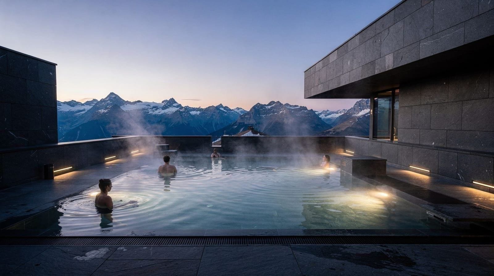 Thermale baden bij Luzern: Rigi Kaltbad, Bürgenstock en Bad Ragaz
