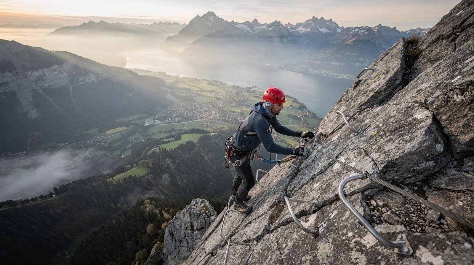 Via ferrata en klimmen in Centraal-Zwitserland