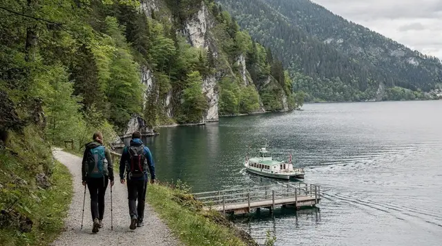 The Swiss Path around Lake Uri: 35km in short lakeside stages